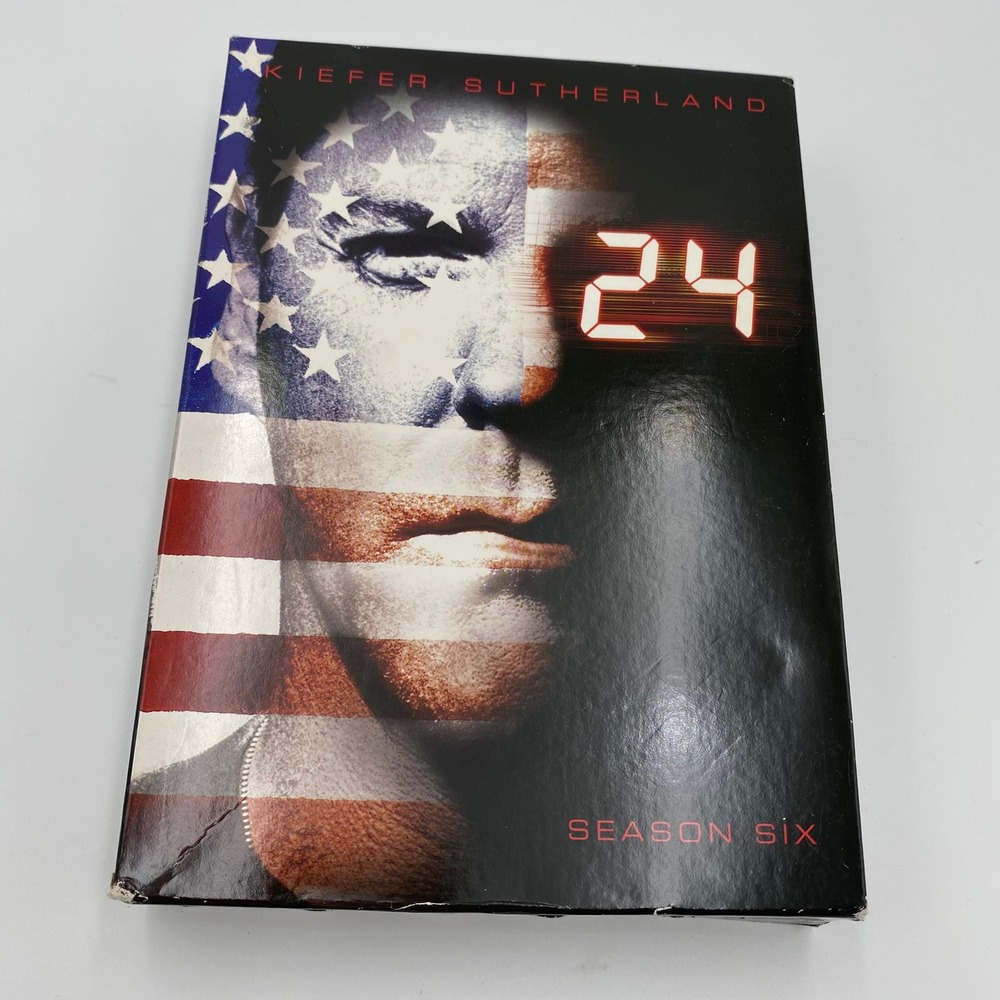 24 Twenty Four Season Six Complete Collector's Edition DVD Set Kiefer Sutherland